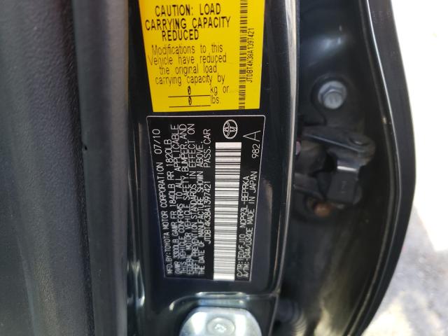 Photo 9 VIN: JTDBT4K38A1397421 - TOYOTA YARIS 