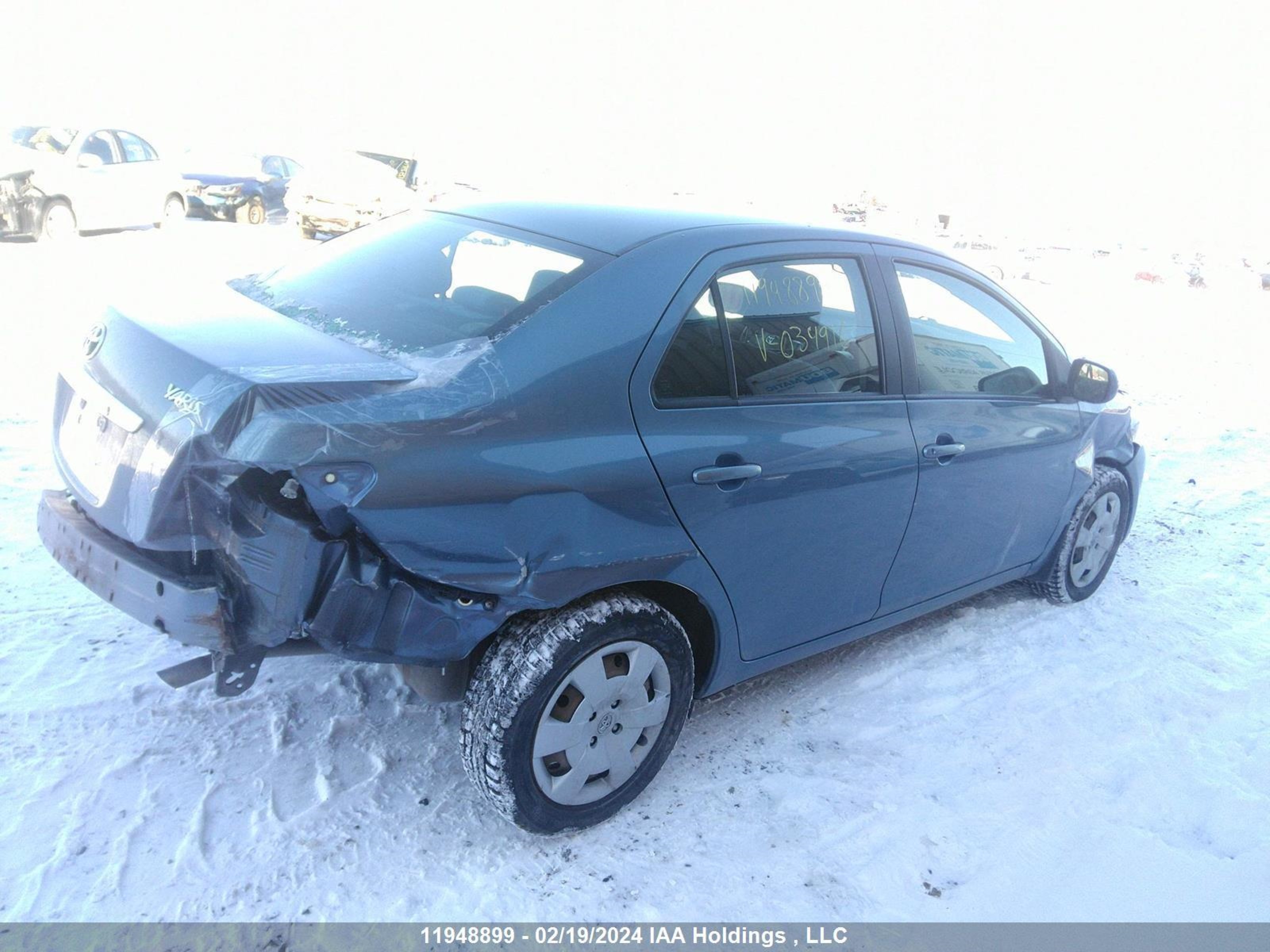 Photo 3 VIN: JTDBT4K38CL034916 - TOYOTA YARIS 