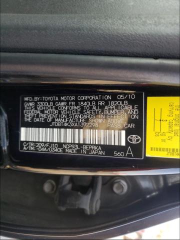 Photo 9 VIN: JTDBT4K3XA1392298 - TOYOTA YARIS 