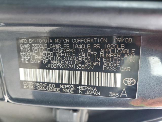 Photo 12 VIN: JTDBT903791308529 - TOYOTA YARIS 