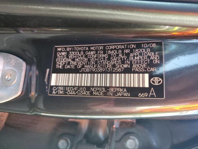 Photo 11 VIN: JTDBT903891312587 - TOYOTA YARIS 