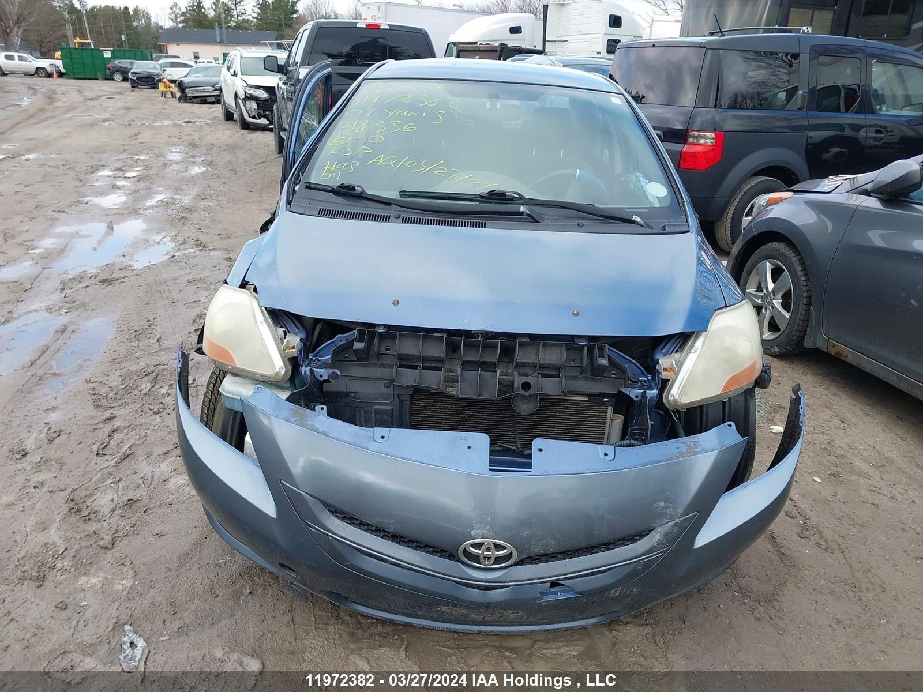 Photo 12 VIN: JTDBT923071018336 - TOYOTA YARIS 