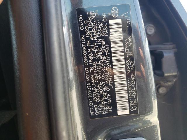 Photo 11 VIN: JTDBT923271017561 - TOYOTA YARIS 