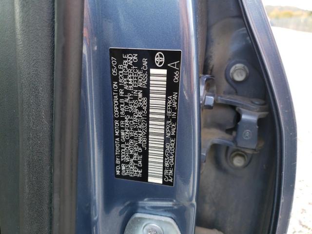 Photo 11 VIN: JTDBT923271164088 - TOYOTA YARIS 