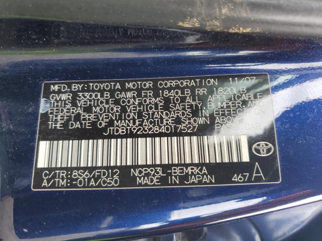 Photo 11 VIN: JTDBT923284017527 - TOYOTA YARIS 