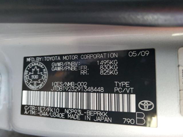 Photo 11 VIN: JTDBT923291348448 - TOYOTA YARIS 