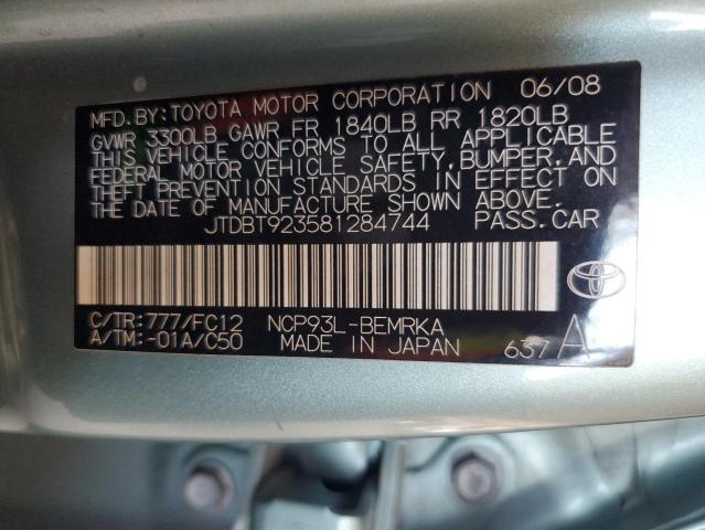 Photo 11 VIN: JTDBT923581284744 - TOYOTA YARIS 