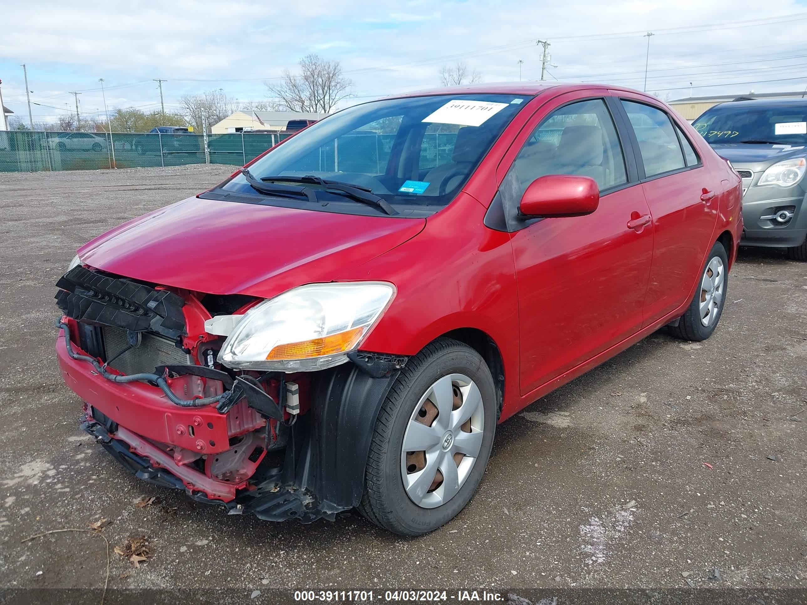 Photo 1 VIN: JTDBT923671172842 - TOYOTA YARIS 