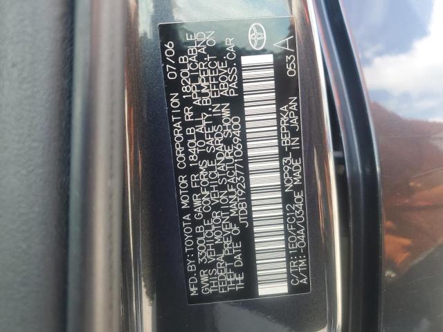 Photo 11 VIN: JTDBT923771069400 - TOYOTA YARIS 