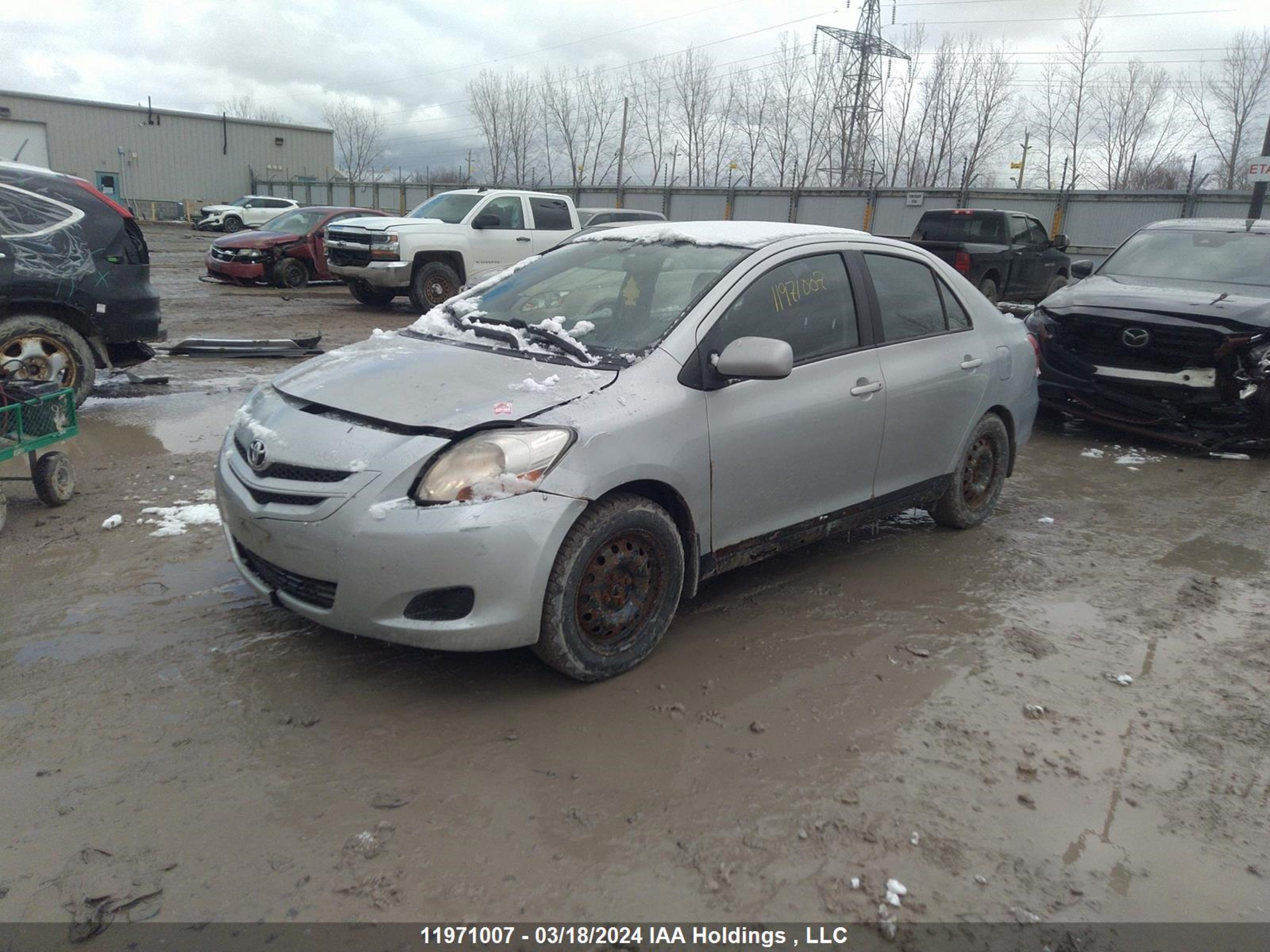 Photo 1 VIN: JTDBT923781208586 - TOYOTA YARIS 