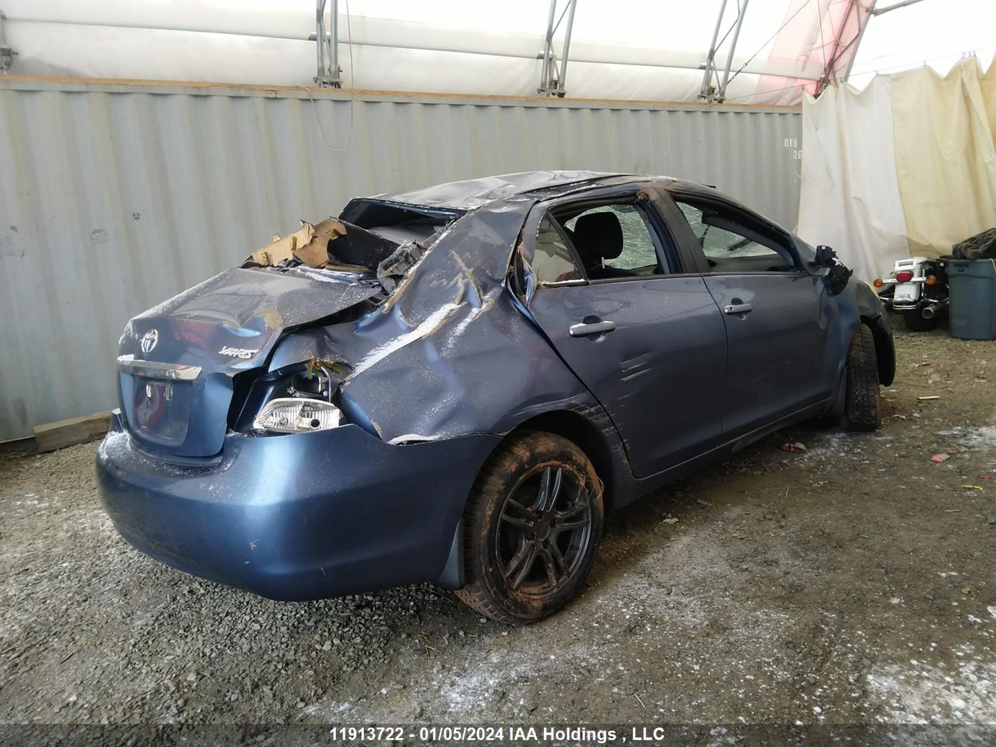 Photo 3 VIN: JTDBT923871120502 - TOYOTA YARIS 