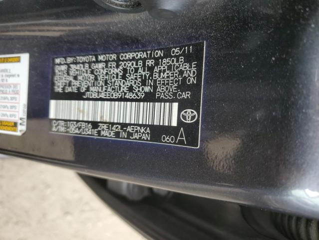 Photo 11 VIN: JTDBU4EE0B9148639 - TOYOTA COROLLA 