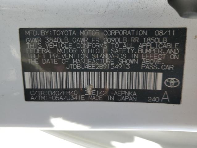 Photo 11 VIN: JTDBU4EE2B9154913 - TOYOTA COROLLA BA 