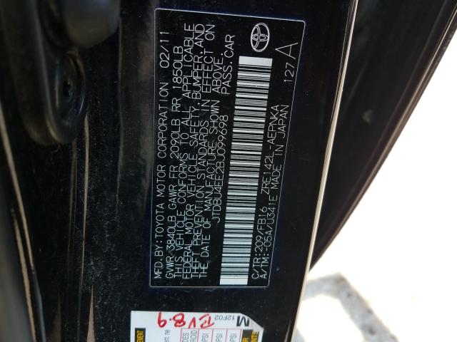 Photo 9 VIN: JTDBU4EE2BJ099698 - TOYOTA COROLLA BA 