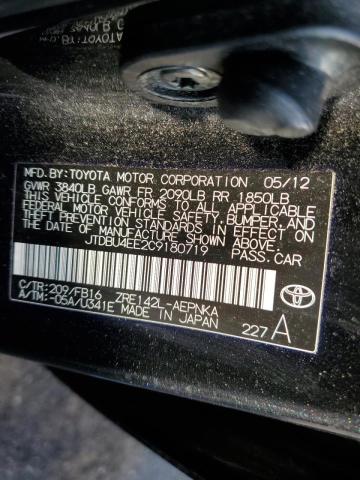 Photo 9 VIN: JTDBU4EE2C9180719 - TOYOTA COROLLA BA 