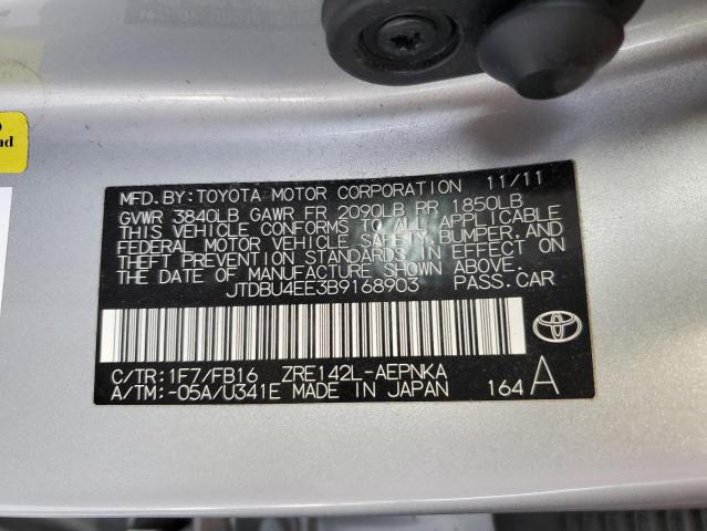 Photo 11 VIN: JTDBU4EE3B9168903 - TOYOTA COROLLA BA 