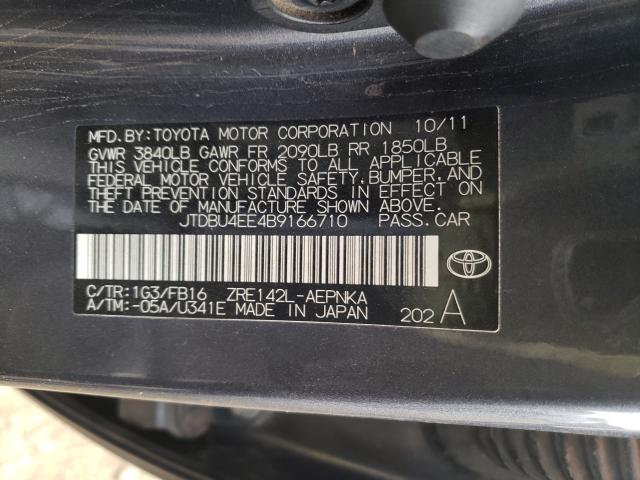 Photo 9 VIN: JTDBU4EE4B9166710 - TOYOTA COROLLA BA 