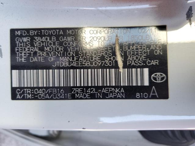 Photo 9 VIN: JTDBU4EE5BJ097301 - TOYOTA COROLLA BA 