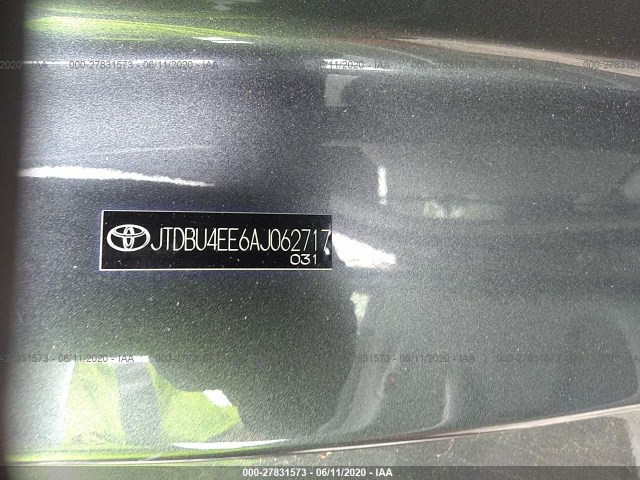 Photo 8 VIN: JTDBU4EE6AJ062717 - TOYOTA COROLLA 