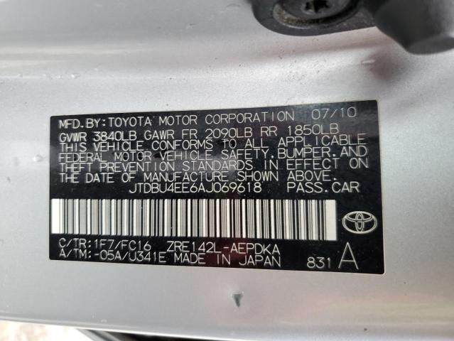 Photo 12 VIN: JTDBU4EE6AJ069618 - TOYOTA COROLLA BA 