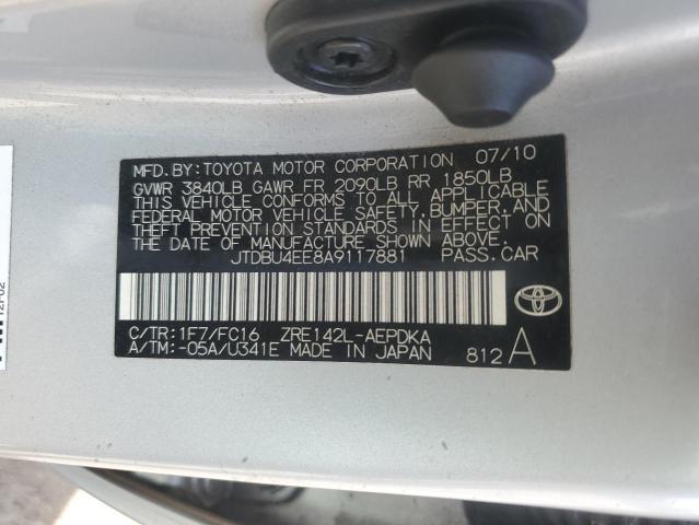 Photo 12 VIN: JTDBU4EE8A9117881 - TOYOTA COROLLA BA 