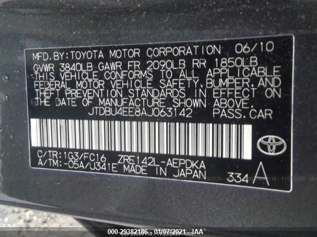 Photo 8 VIN: JTDBU4EE8AJ063142 - TOYOTA COROLLA 