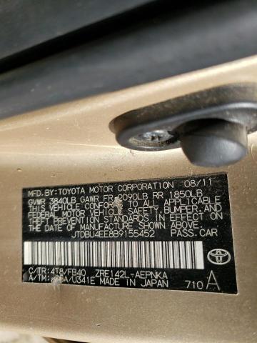 Photo 9 VIN: JTDBU4EE8B9155452 - TOYOTA COROLLA BA 