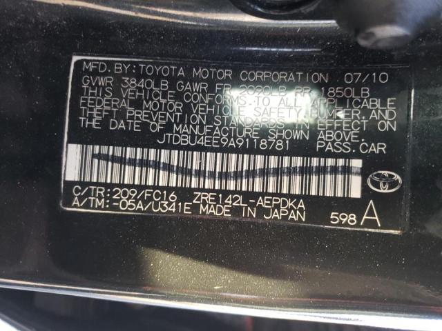 Photo 9 VIN: JTDBU4EE9A9118781 - TOYOTA COROLLA BA 