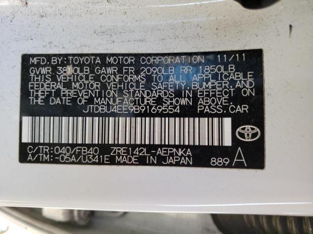 Photo 9 VIN: JTDBU4EE9B9169554 - TOYOTA COROLLA BA 