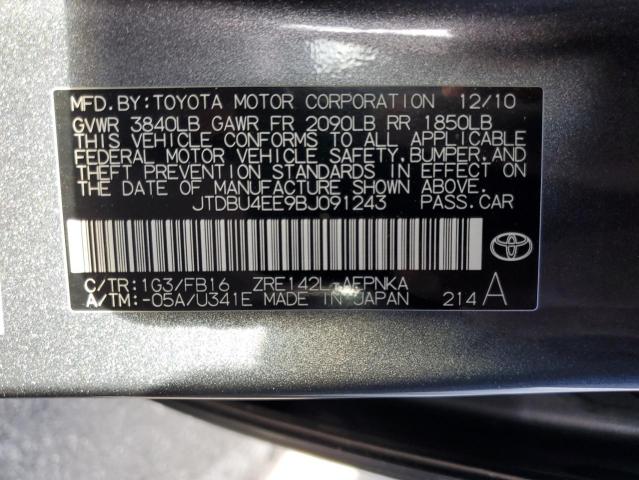 Photo 11 VIN: JTDBU4EE9BJ091243 - TOYOTA COROLLA 