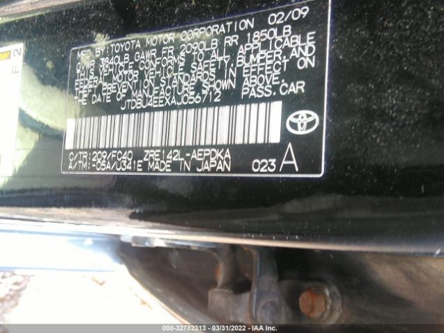 Photo 8 VIN: JTDBU4EEXAJ056712 - TOYOTA COROLLA 