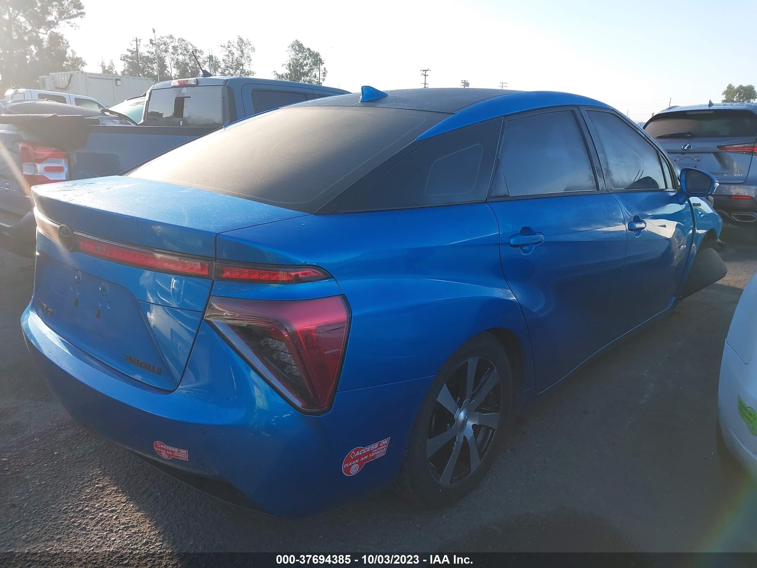 Photo 3 VIN: JTDBVRBD0JA004561 - TOYOTA MIRAI 