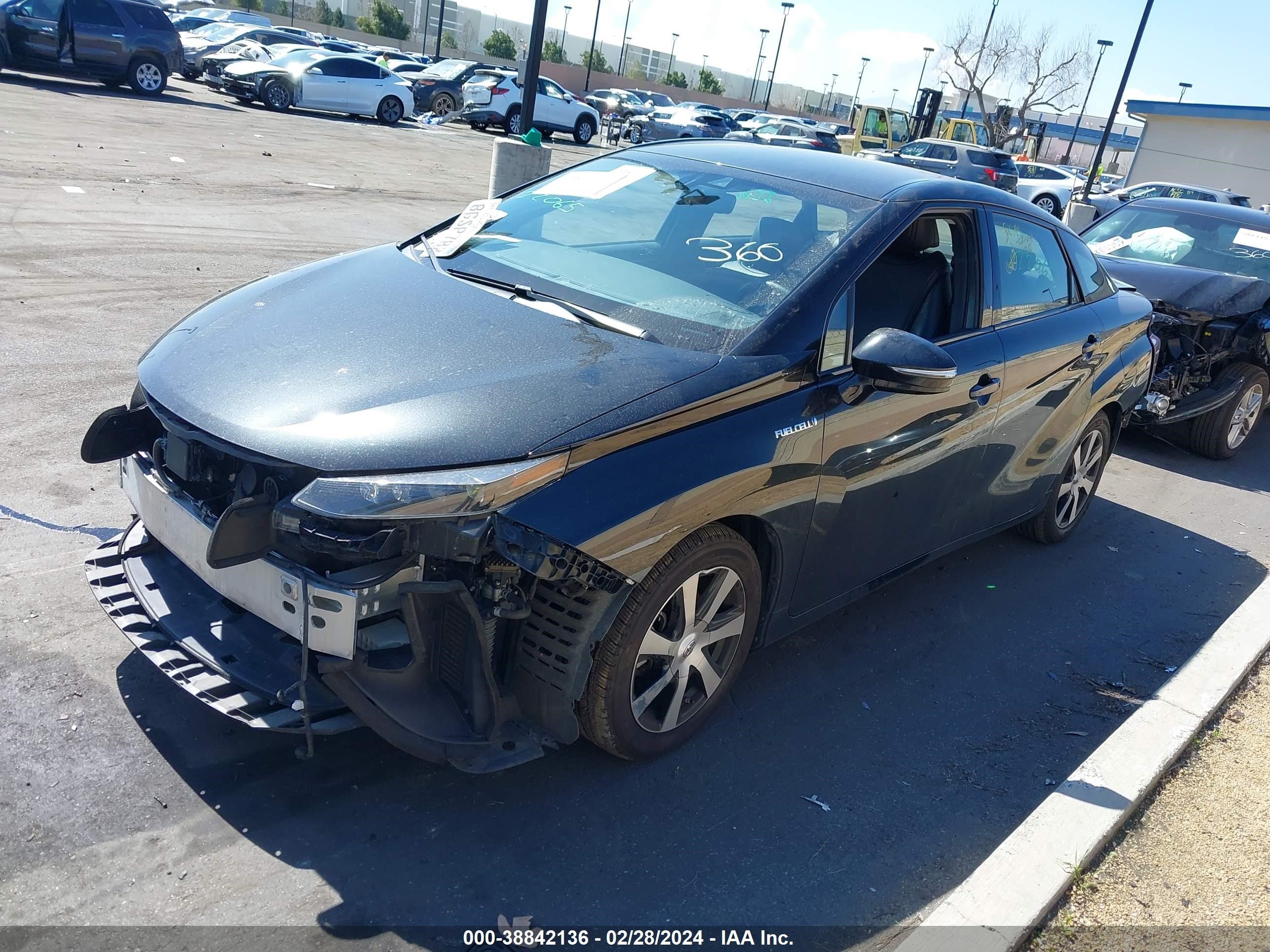 Photo 1 VIN: JTDBVRBD2JA005372 - TOYOTA MIRAI 