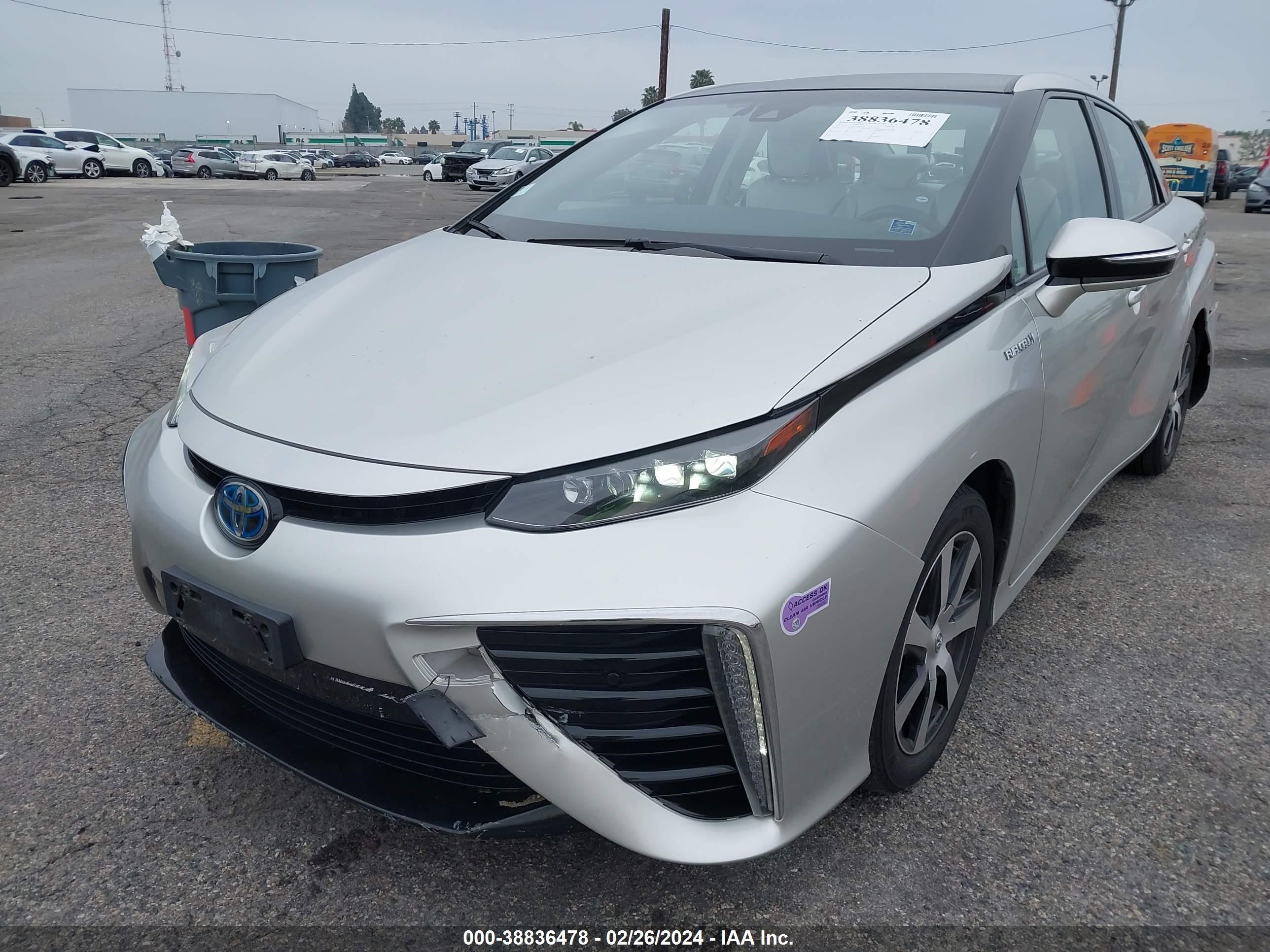 Photo 1 VIN: JTDBVRBD7KA005918 - TOYOTA MIRAI 