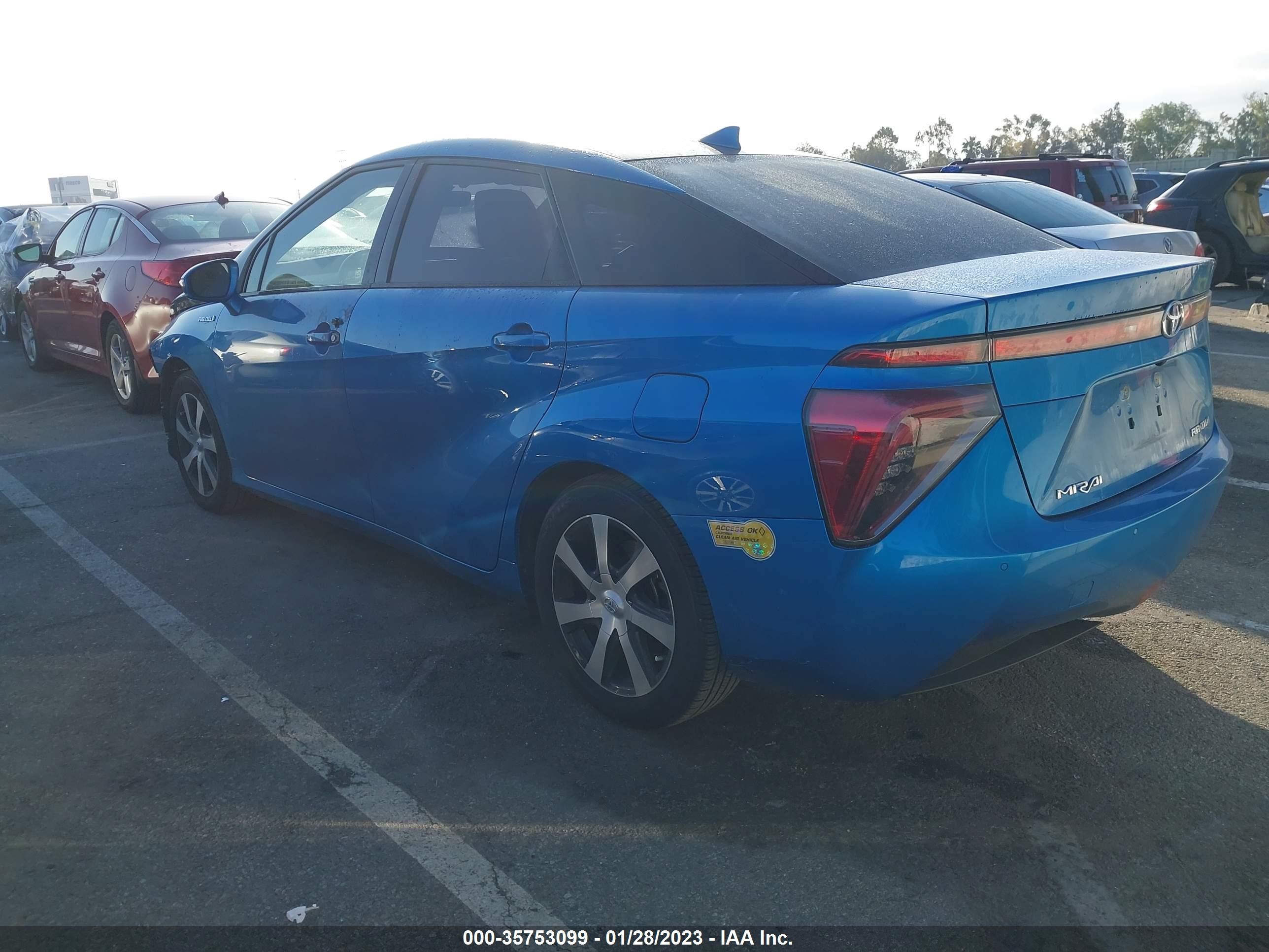 Photo 2 VIN: JTDBVRBD9JA005028 - TOYOTA MIRAI 