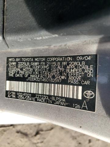 Photo 12 VIN: JTDDR32T450182597 - TOYOTA CELICA GT 