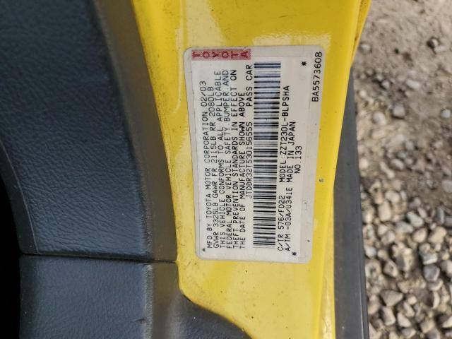 Photo 11 VIN: JTDDR32T530156555 - TOYOTA CELICA 