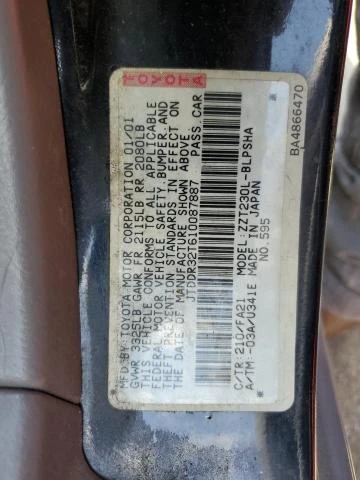 Photo 11 VIN: JTDDR32T610087887 - TOYOTA CELICA GT 