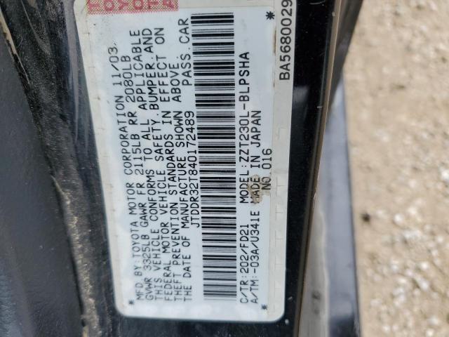 Photo 11 VIN: JTDDR32T840172489 - TOYOTA CELICA 