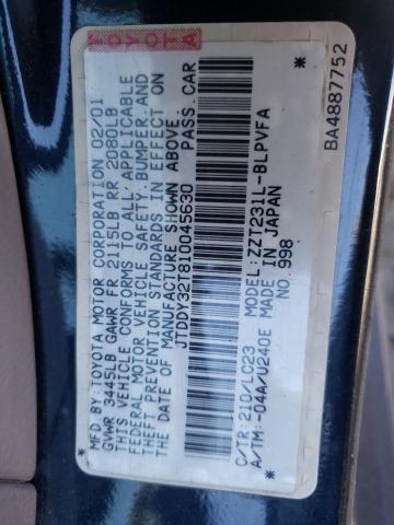 Photo 9 VIN: JTDDY32T810045630 - TOYOTA CELICA GT- 