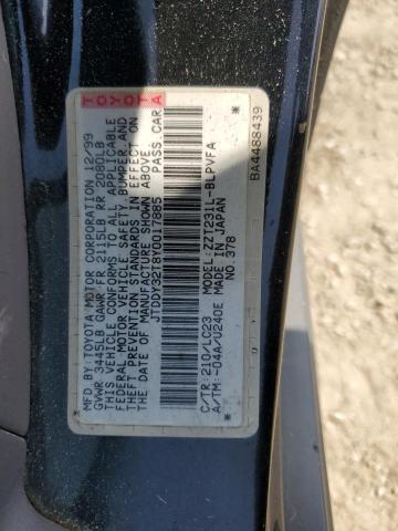 Photo 11 VIN: JTDDY32T8Y0017885 - TOYOTA CELICA 