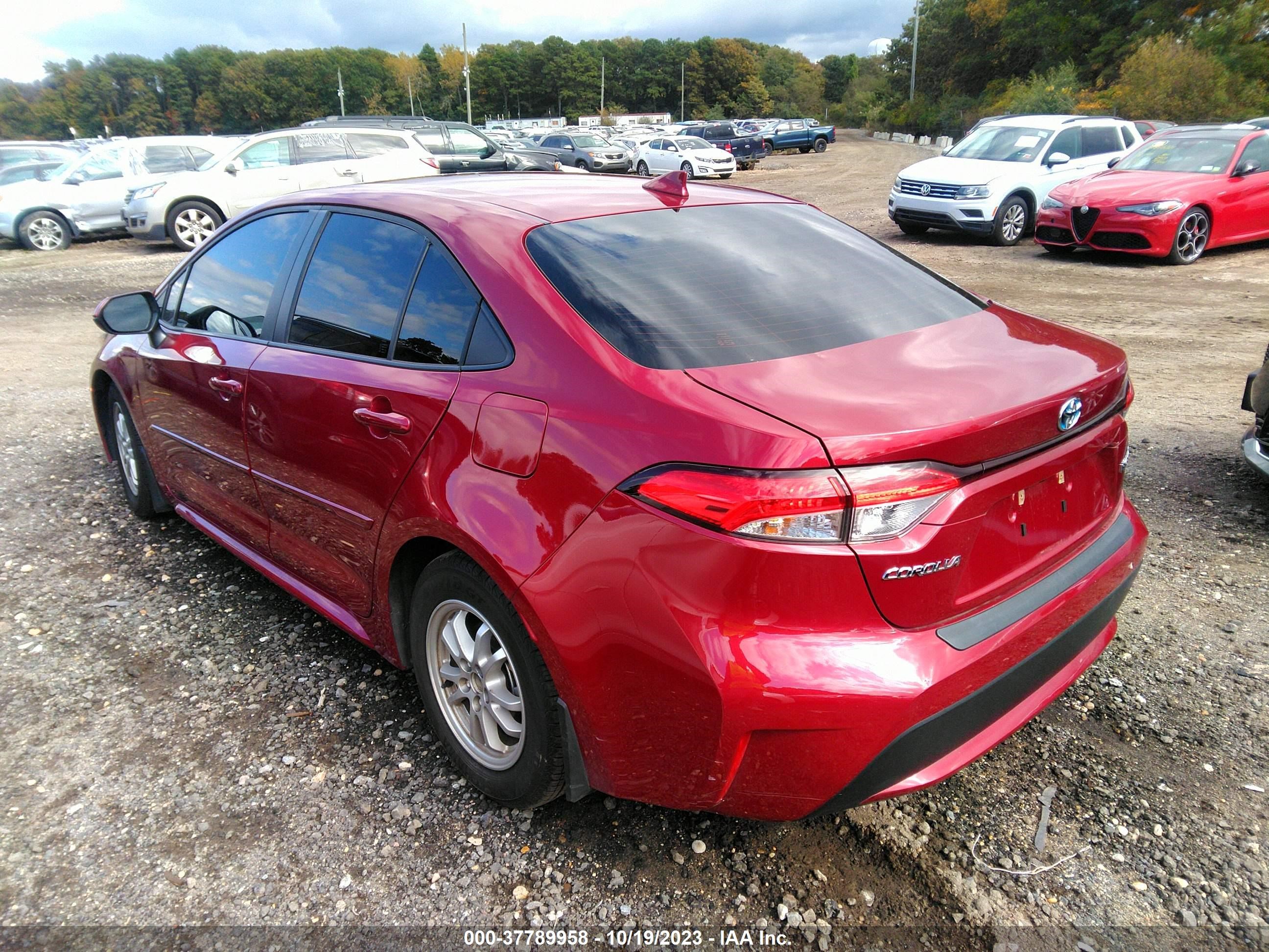 Photo 2 VIN: JTDEAMDEXNJ050776 - TOYOTA COROLLA 