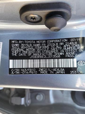 Photo 11 VIN: JTDEBRBE2LJ013568 - TOYOTA COROLLA 