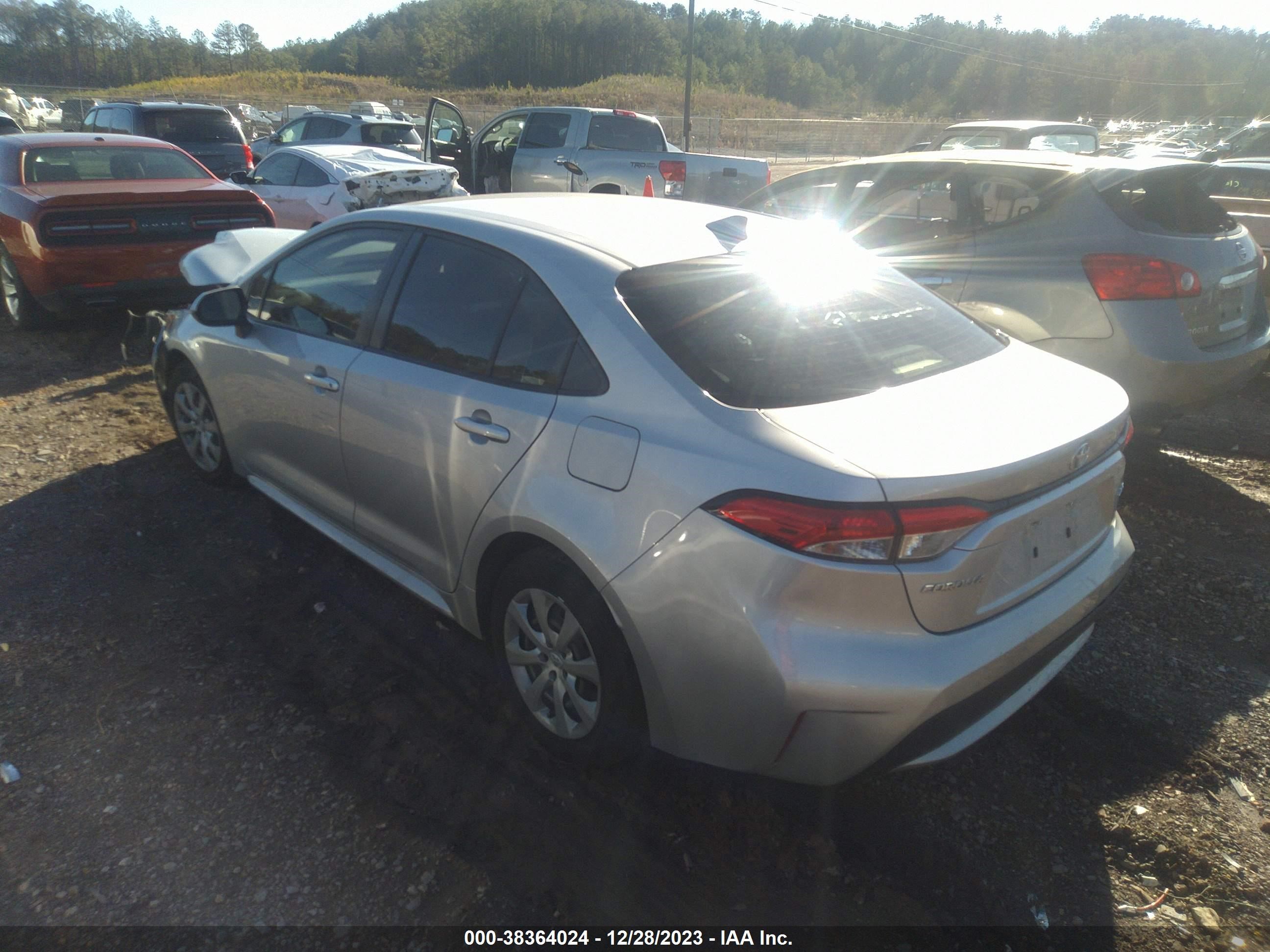 Photo 2 VIN: JTDEPMAE0MJ133442 - TOYOTA COROLLA 