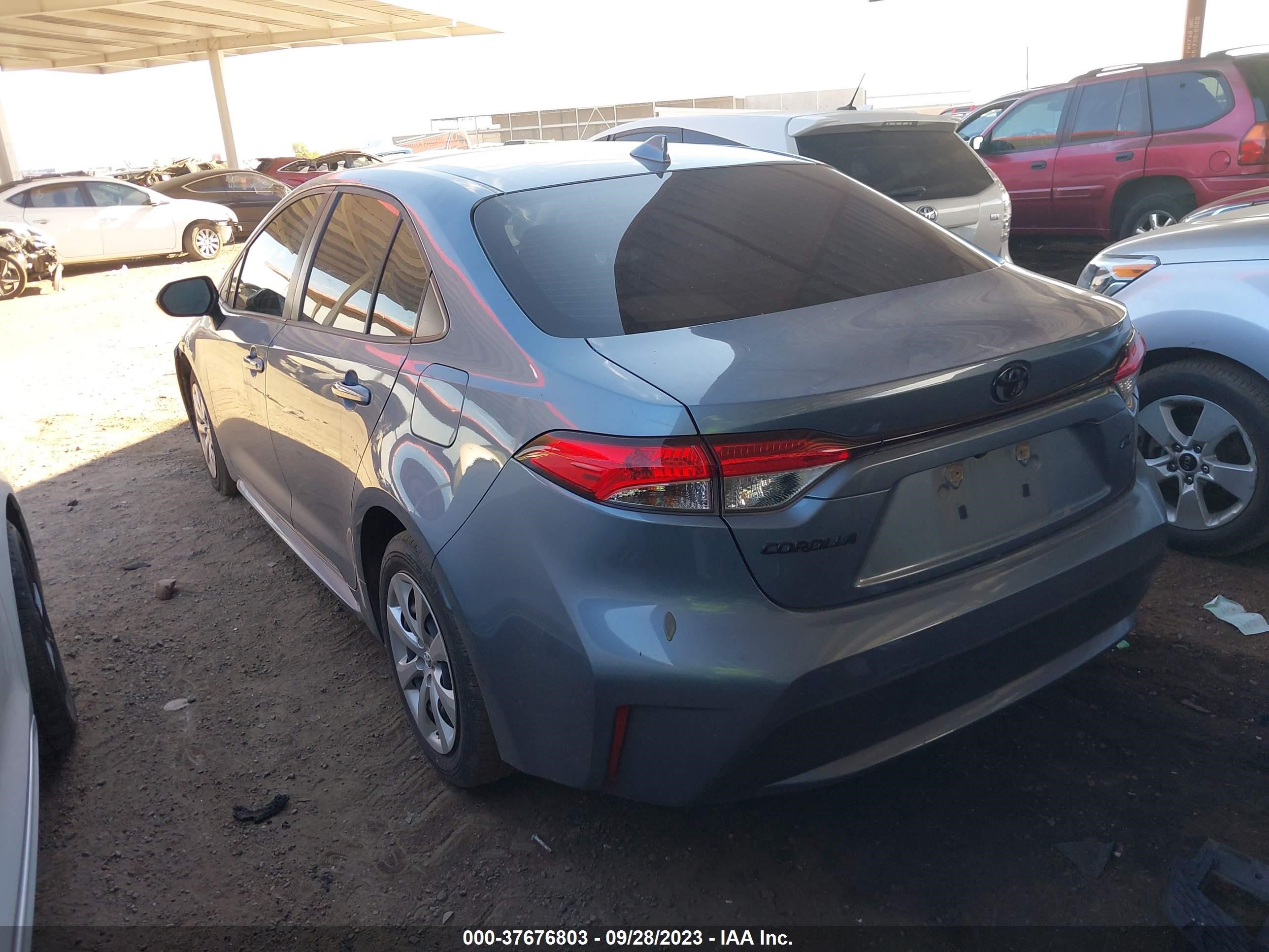 Photo 2 VIN: JTDEPMAE3MJ168833 - TOYOTA COROLLA 