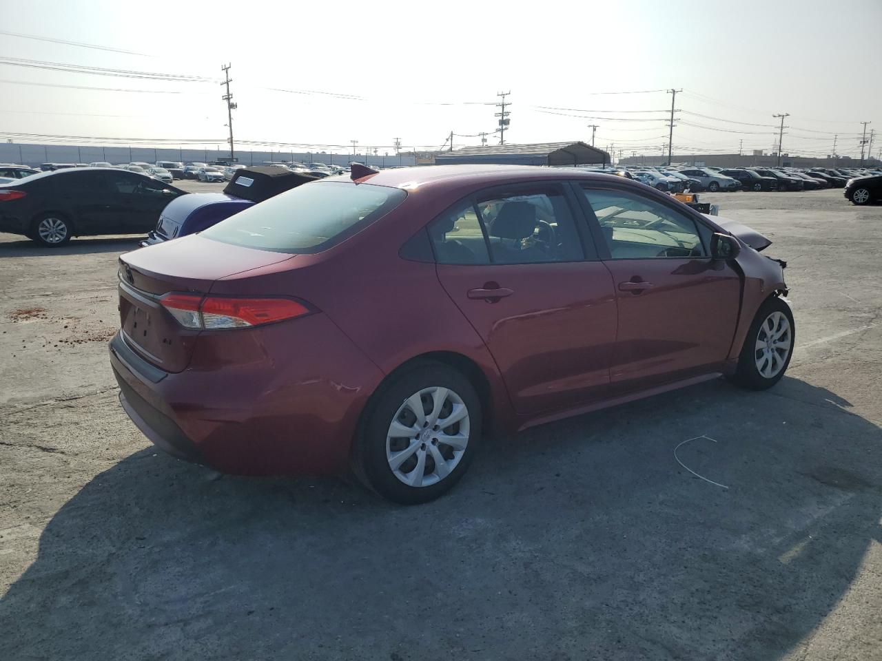 Photo 2 VIN: JTDEPMAE4NJ228491 - TOYOTA COROLLA 