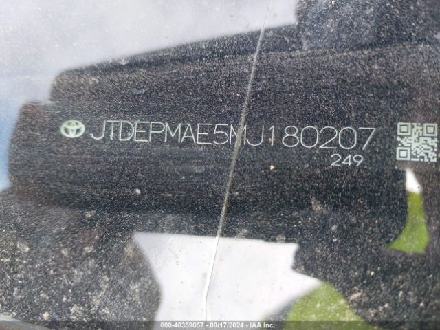 Photo 8 VIN: JTDEPMAE5MJ180207 - TOYOTA COROLLA 