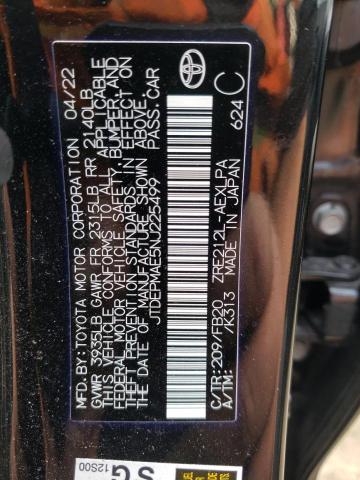 Photo 11 VIN: JTDEPMAE5NJ225499 - TOYOTA COROLLA LE 