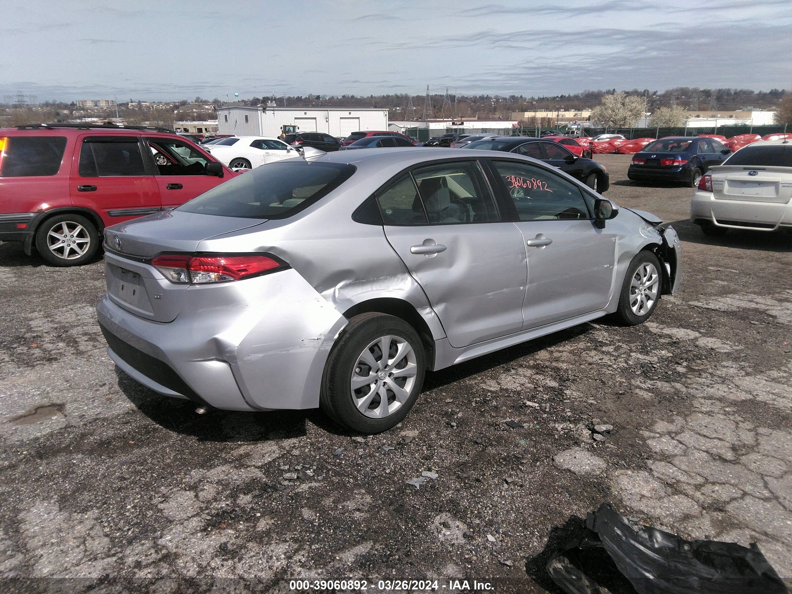 Photo 3 VIN: JTDEPMAE7NJ202600 - TOYOTA COROLLA 