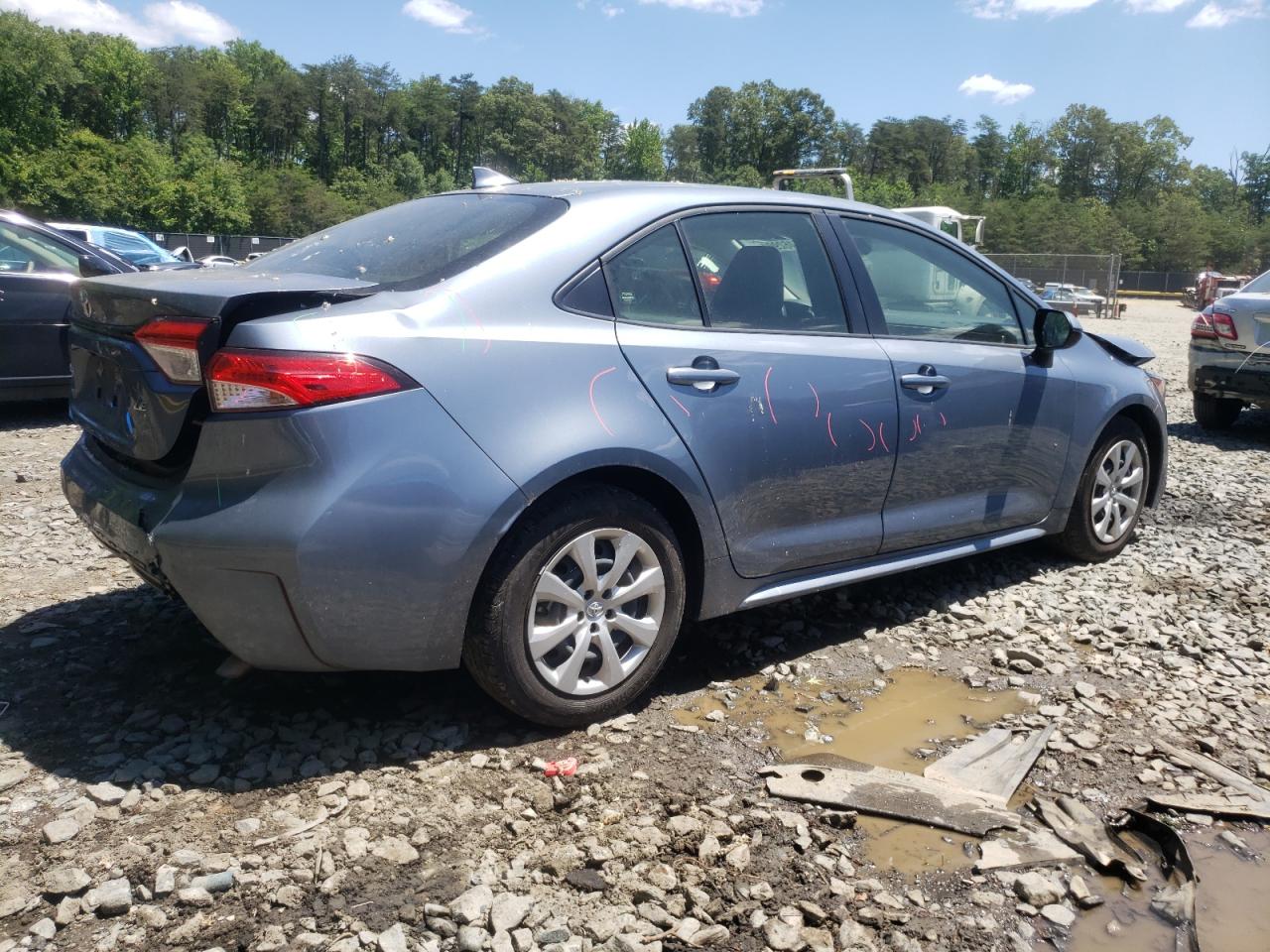 Photo 2 VIN: JTDEPMAE8NJ202184 - TOYOTA COROLLA 